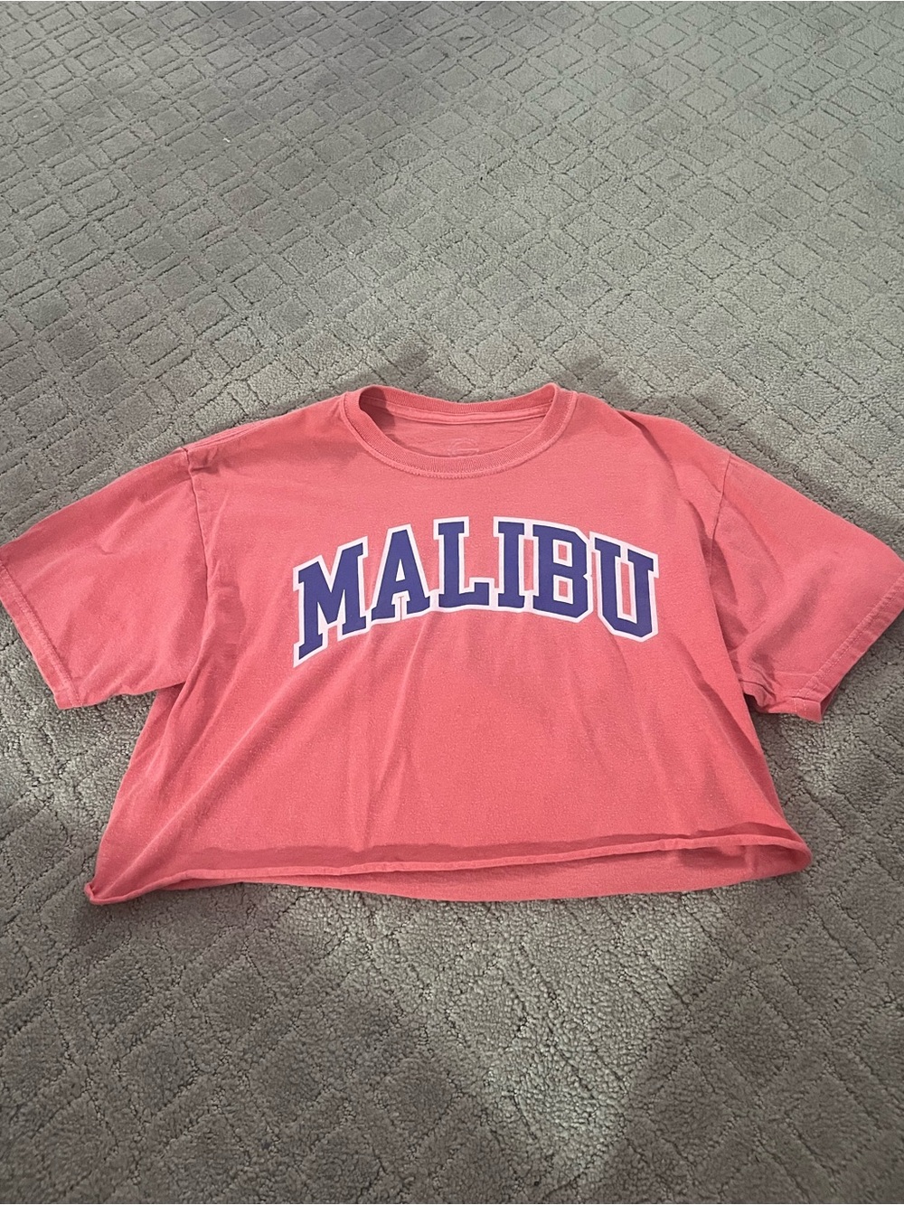 Pink Malibu Crop Top